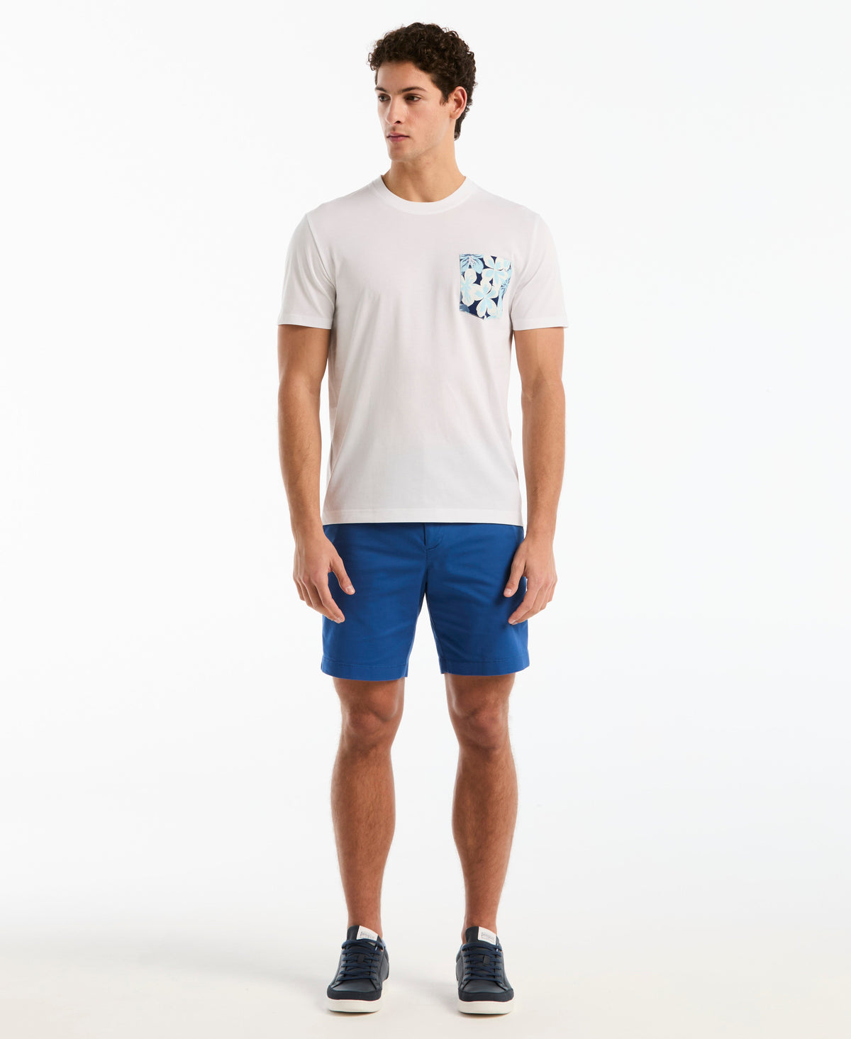 Dot Leaves Pocket Tee