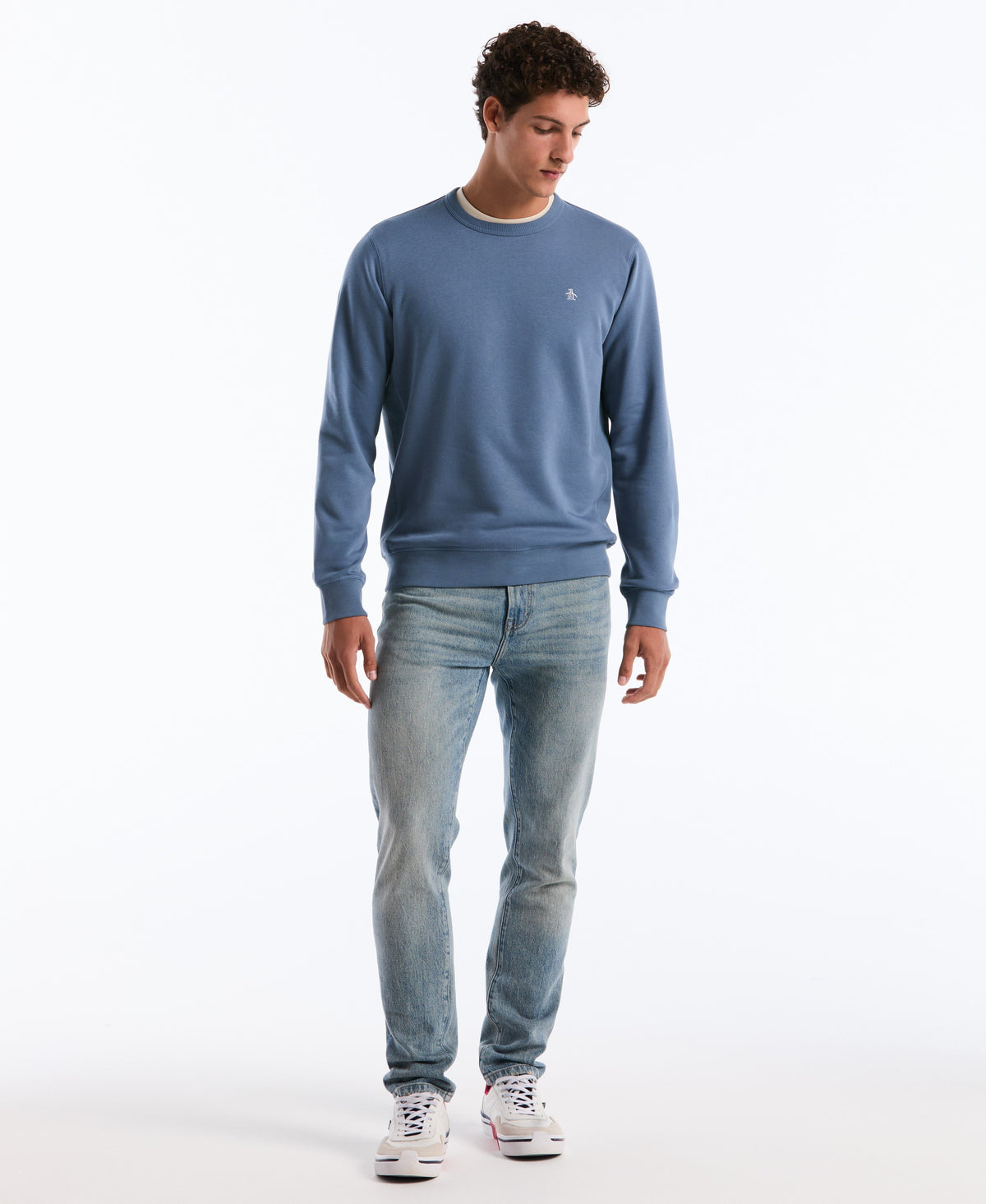 Embroidered Pete Fleece Crewneck