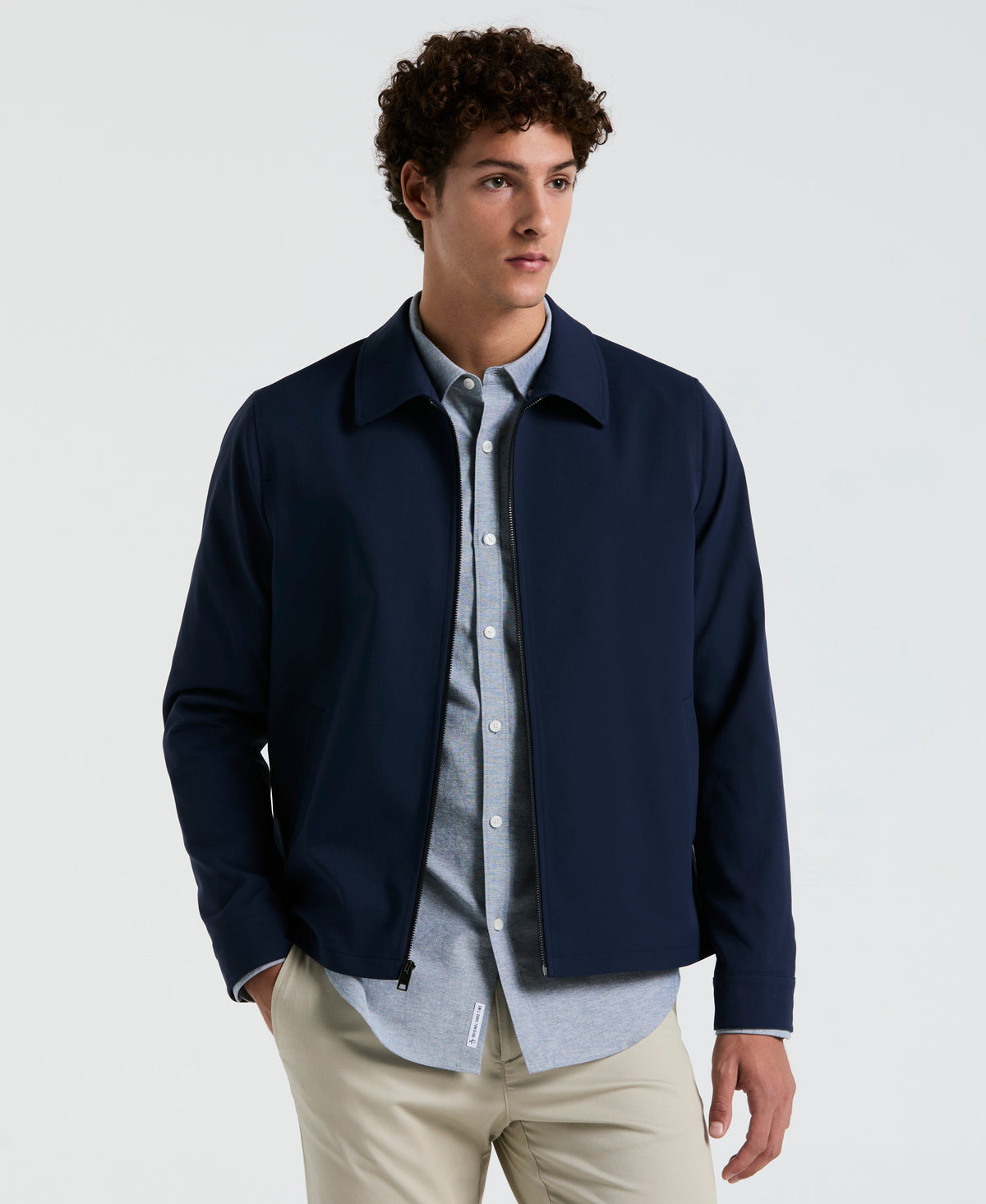 Navy Outerwear Jacket