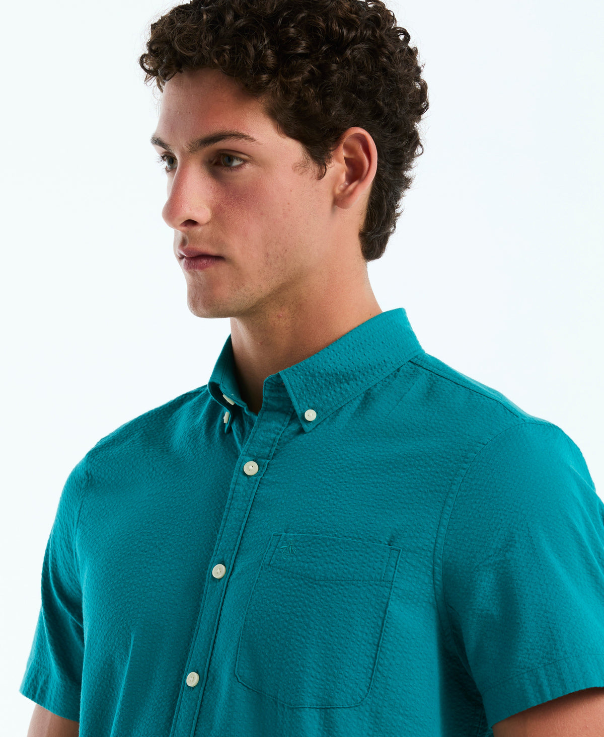 Seersucker Short Sleeve Shirt