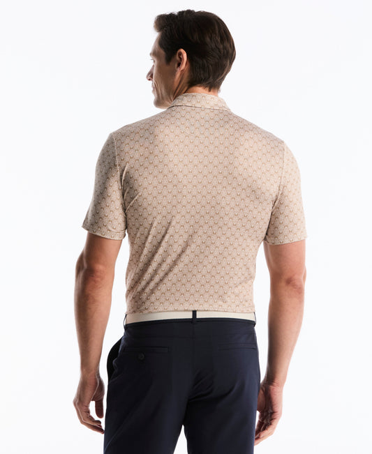 Tiny Geometric Golf Polo