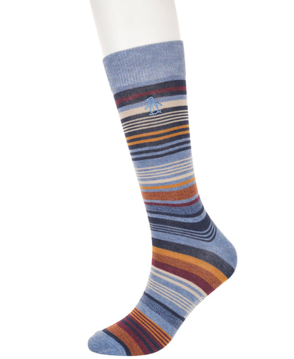 3 Pack Berkman Striped Sock