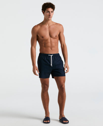 5" Box Solid Swim Short