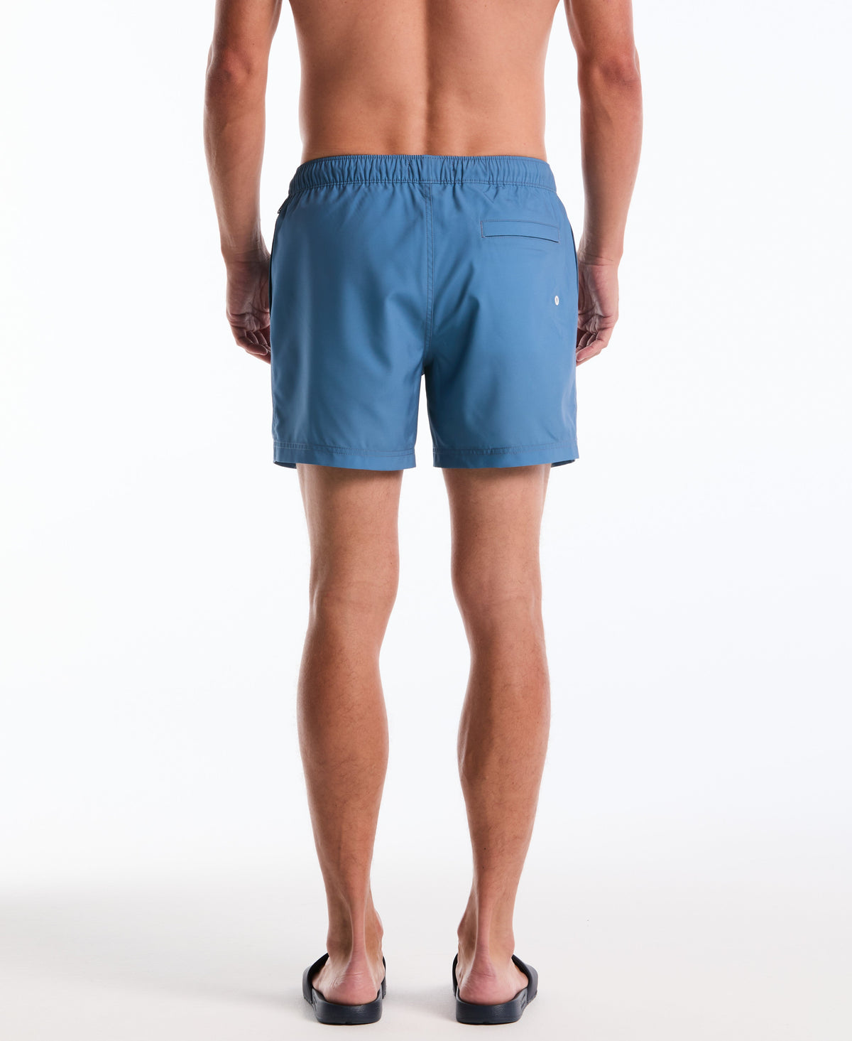 5" Box Solid Swim Short