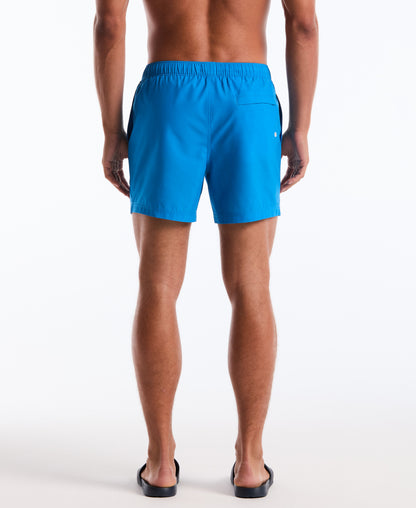 5" Solid Stretch Swim Short