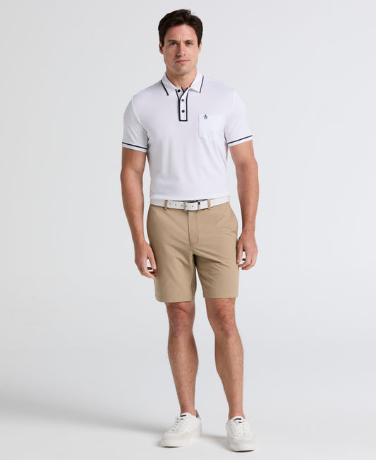8" Technical Flat Front Golf Short