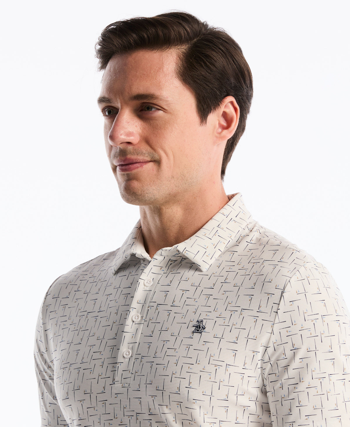 Archive Abstract Novelty Golf Polo