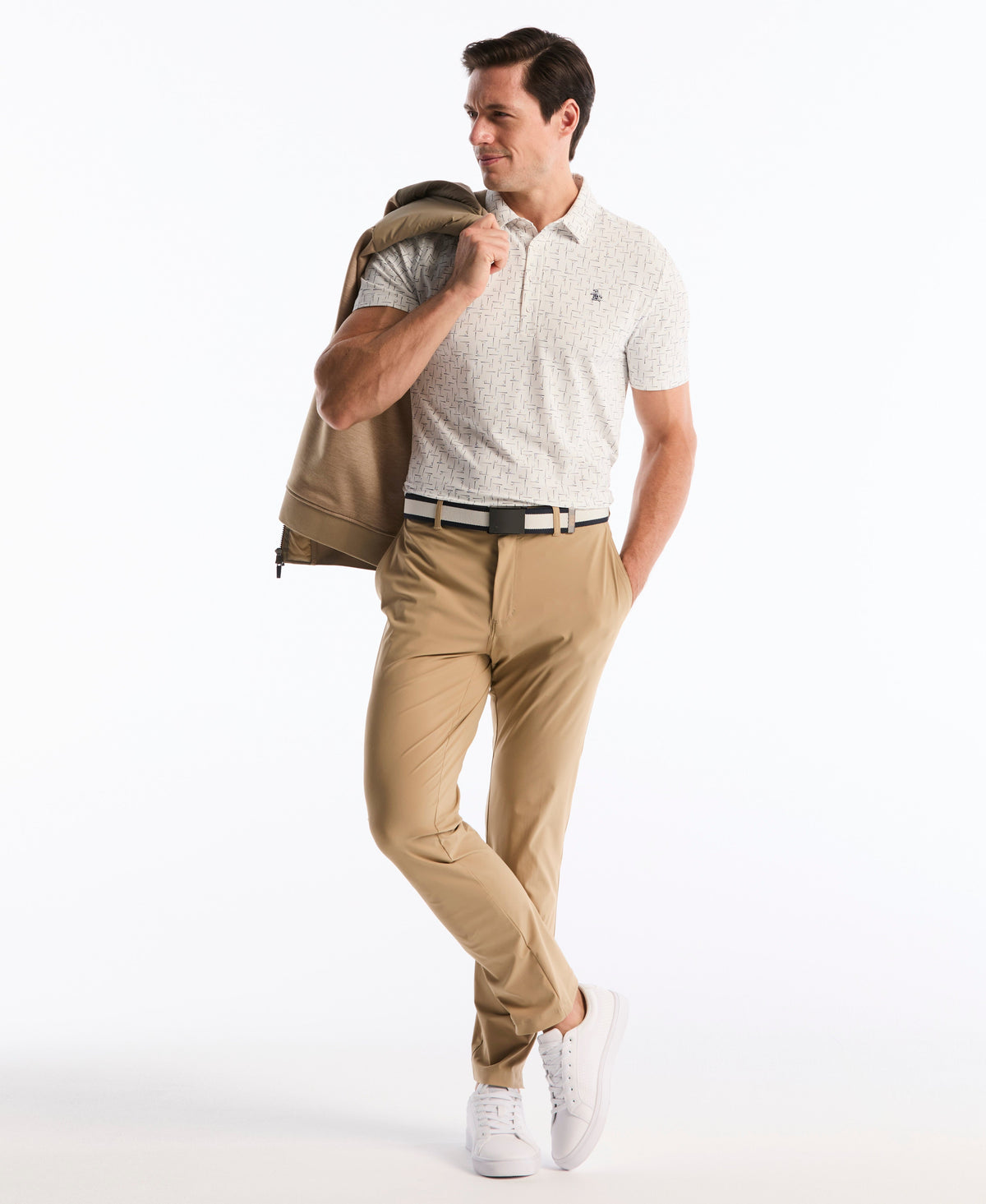 Archive Abstract Novelty Golf Polo