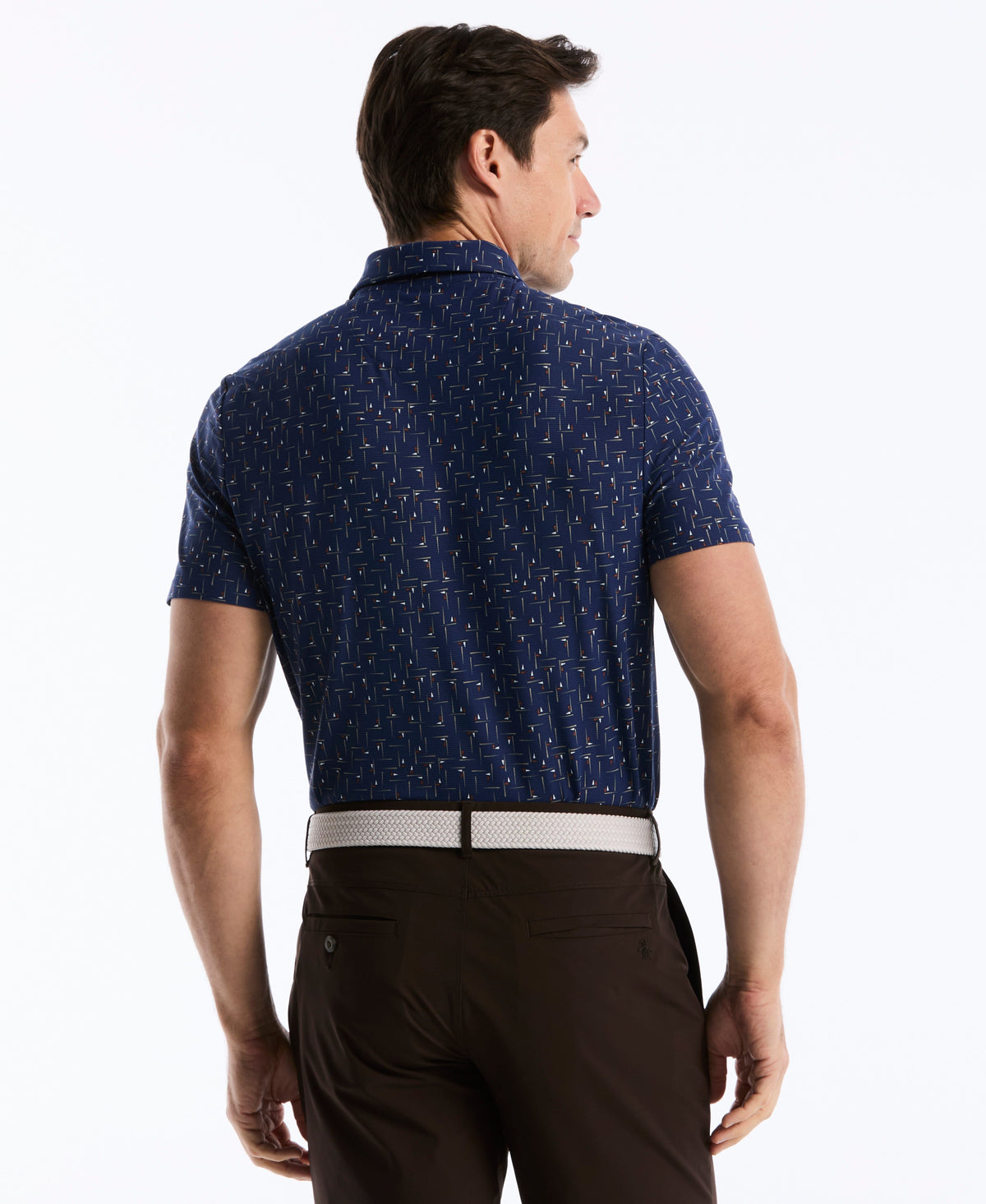 Archive Abstract Novelty Golf Polo
