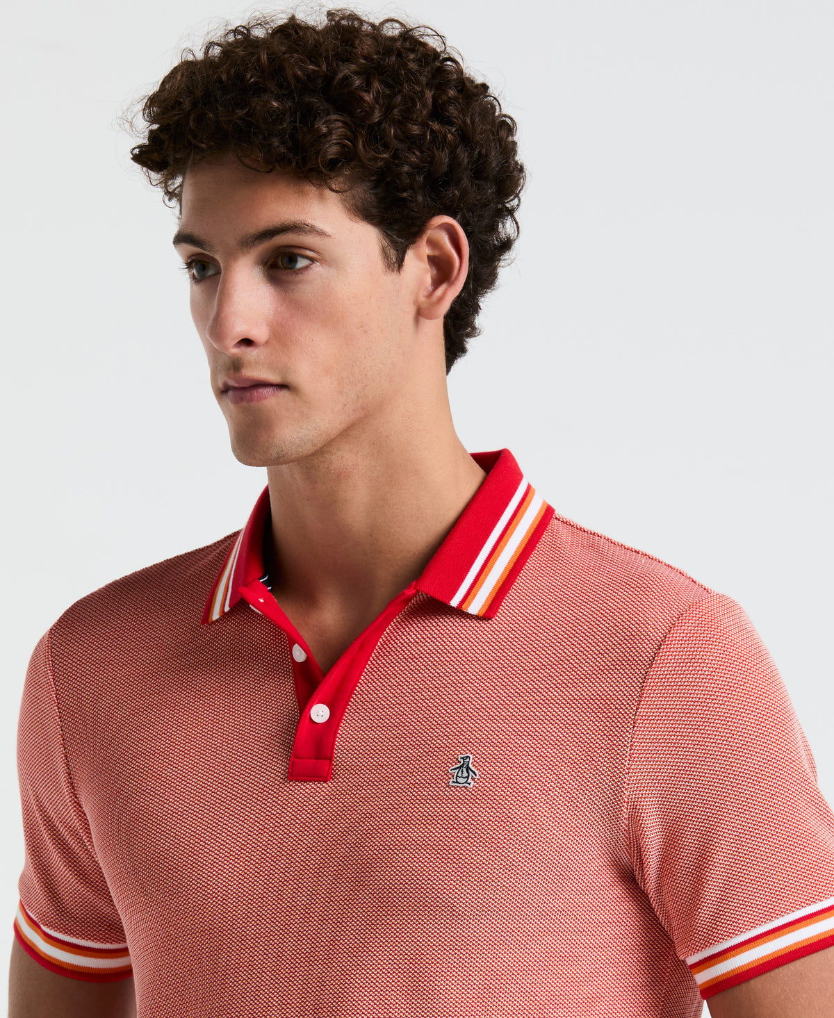 Birdseye Pique Tipped Polo