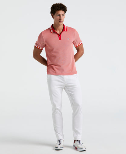 Birdseye Pique Tipped Polo