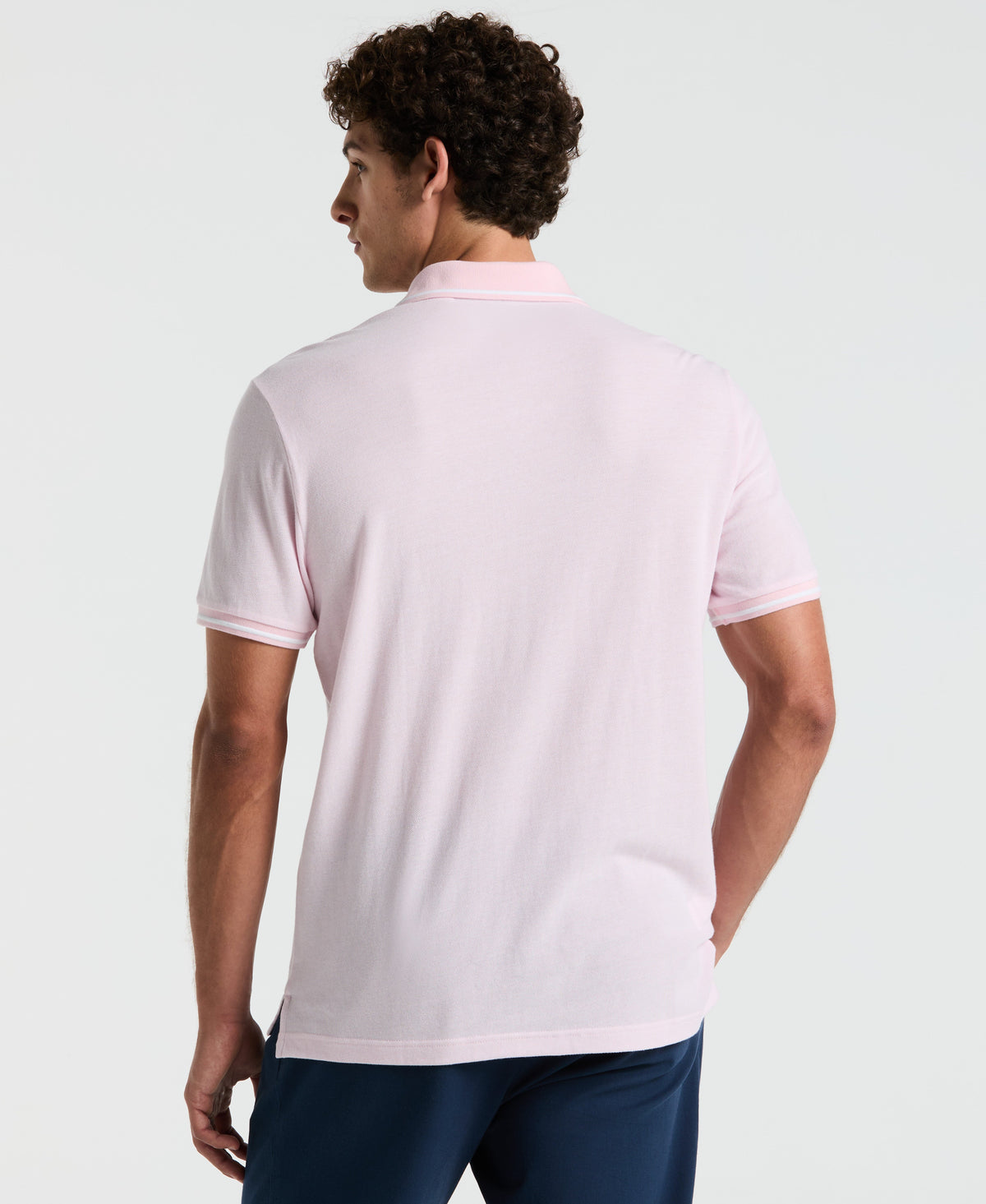 Birdseye Pique Tipped Polo