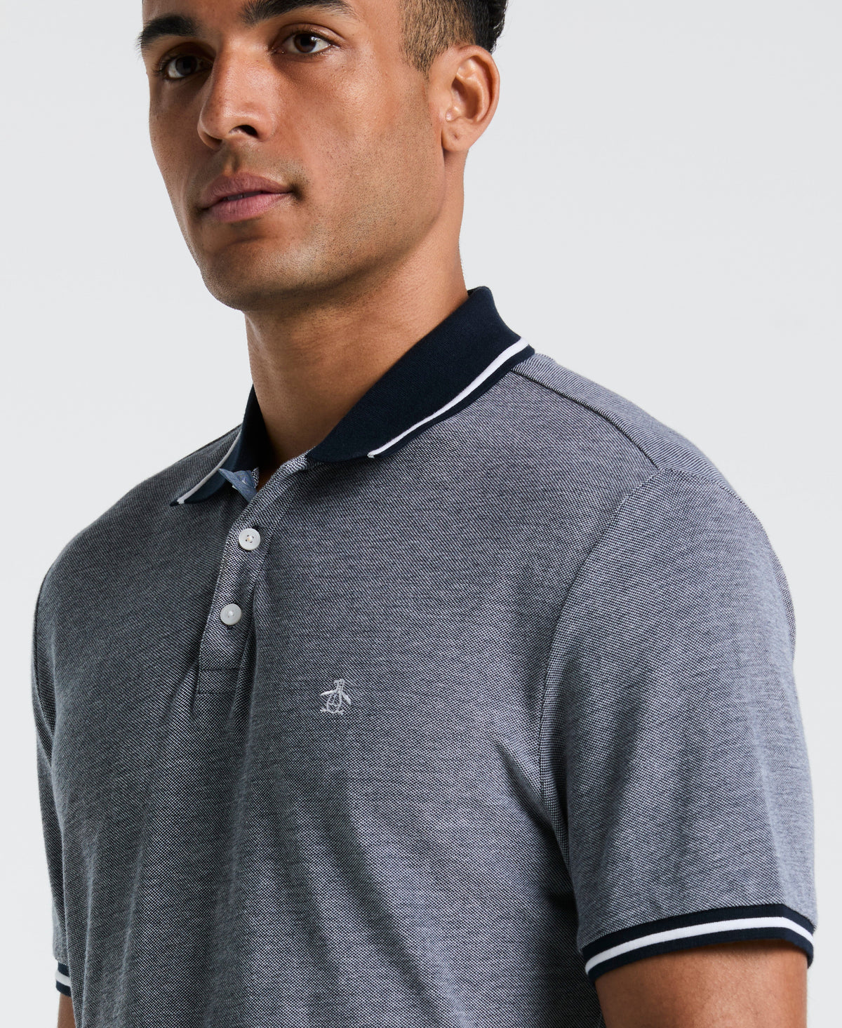 Birdseye Pique Tipped Polo