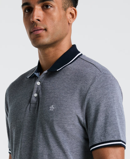 Birdseye Pique Tipped Polo
