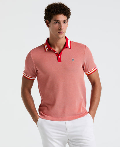 Birdseye Pique Tipped Polo