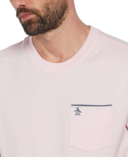 Chambray Tipped Core Tee