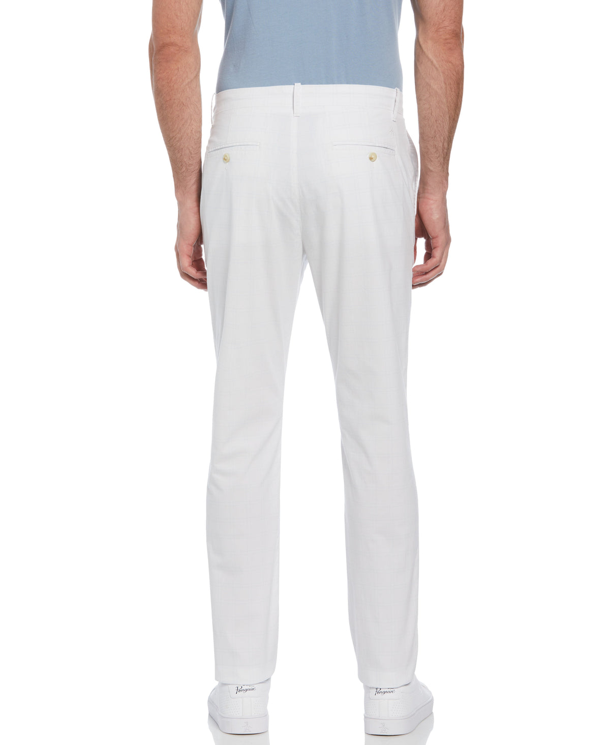 Check Pattern Slim Fit Chino