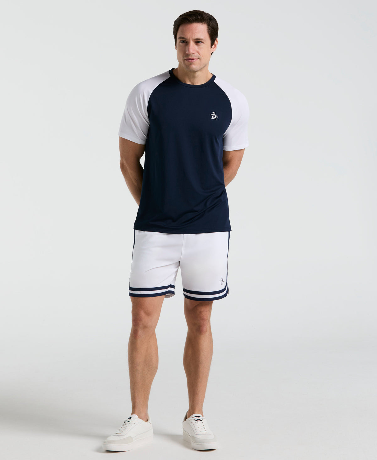 Core Blocked Performance Tennis Tee