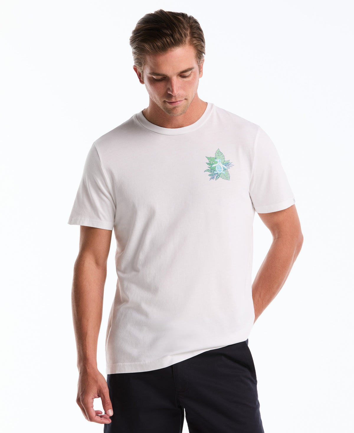 Cotton Breeze Block Graphic Tee
