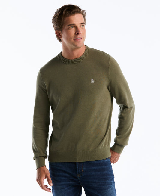 Cotton Crew Neck Sweater