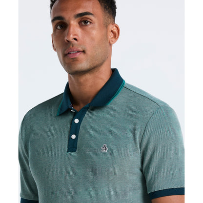 Cotton Tricolor Pique Polo