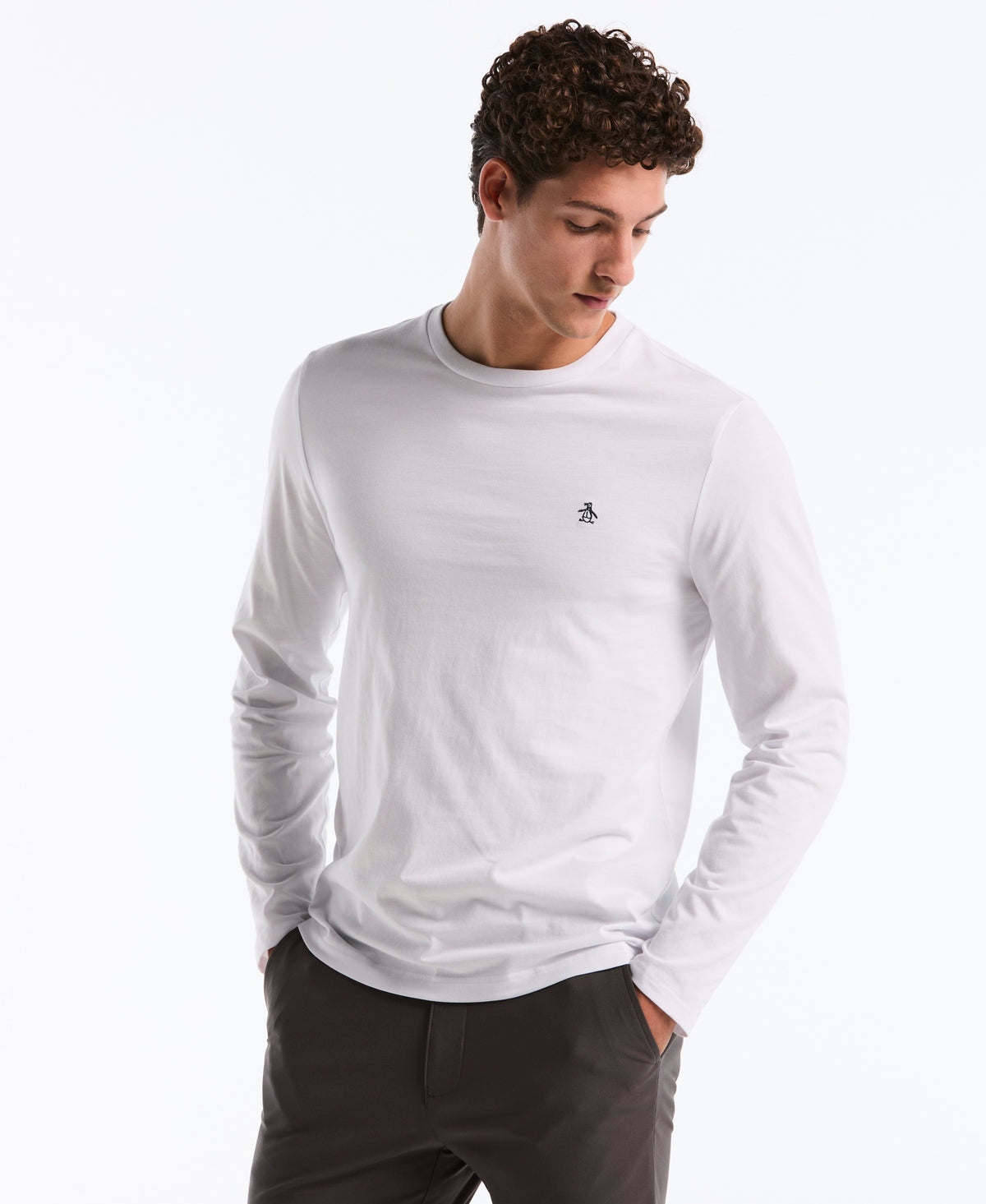Crewneck Long Sleeve Tee