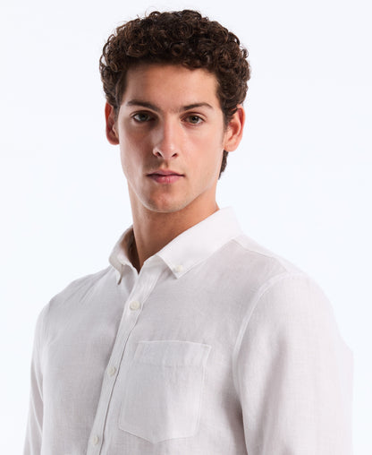 Delave Linen Long Sleeve Shirt