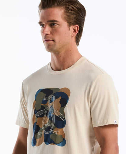 Embroidered Camo Pete Graphic Tee