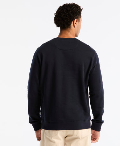 Embroidered Pete Fleece Crewneck