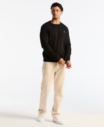 Embroidered Pete Fleece Crewneck
