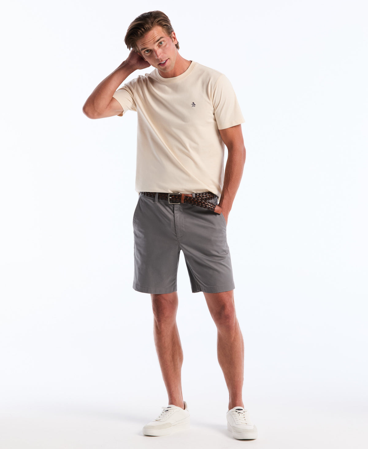 Flat Front Core Chino Short