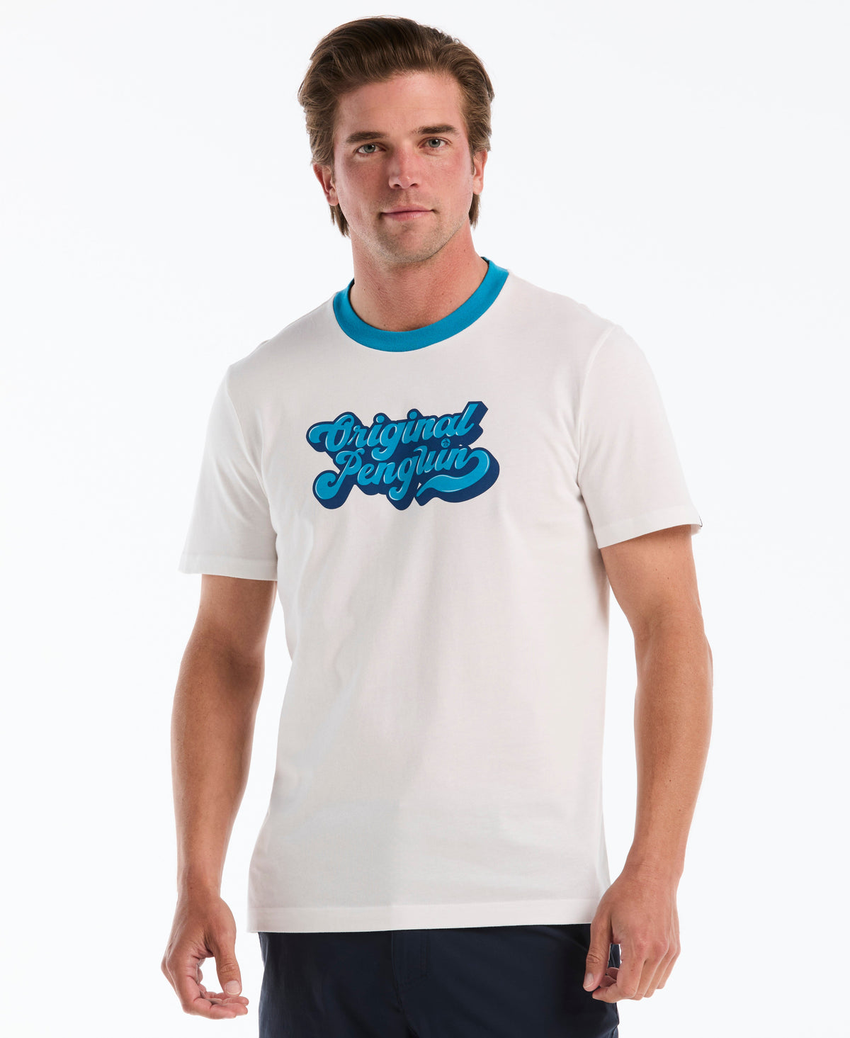 Graphic Ringer Jersey Tee