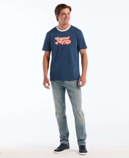 Graphic Ringer Jersey Tee