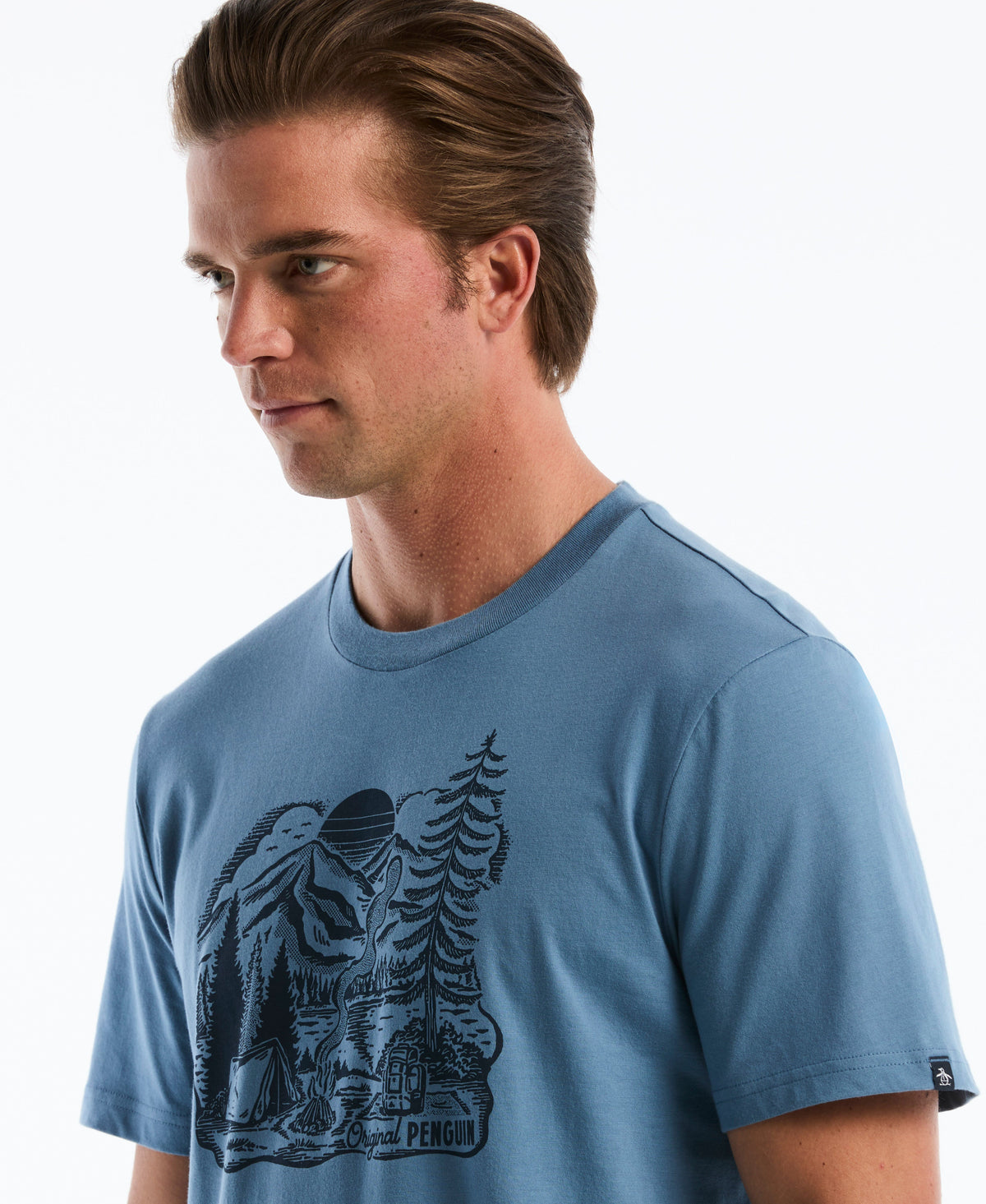 Lakeside Scene Graphic Tee