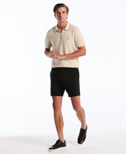 Links Quarter Zip Sweater Polo