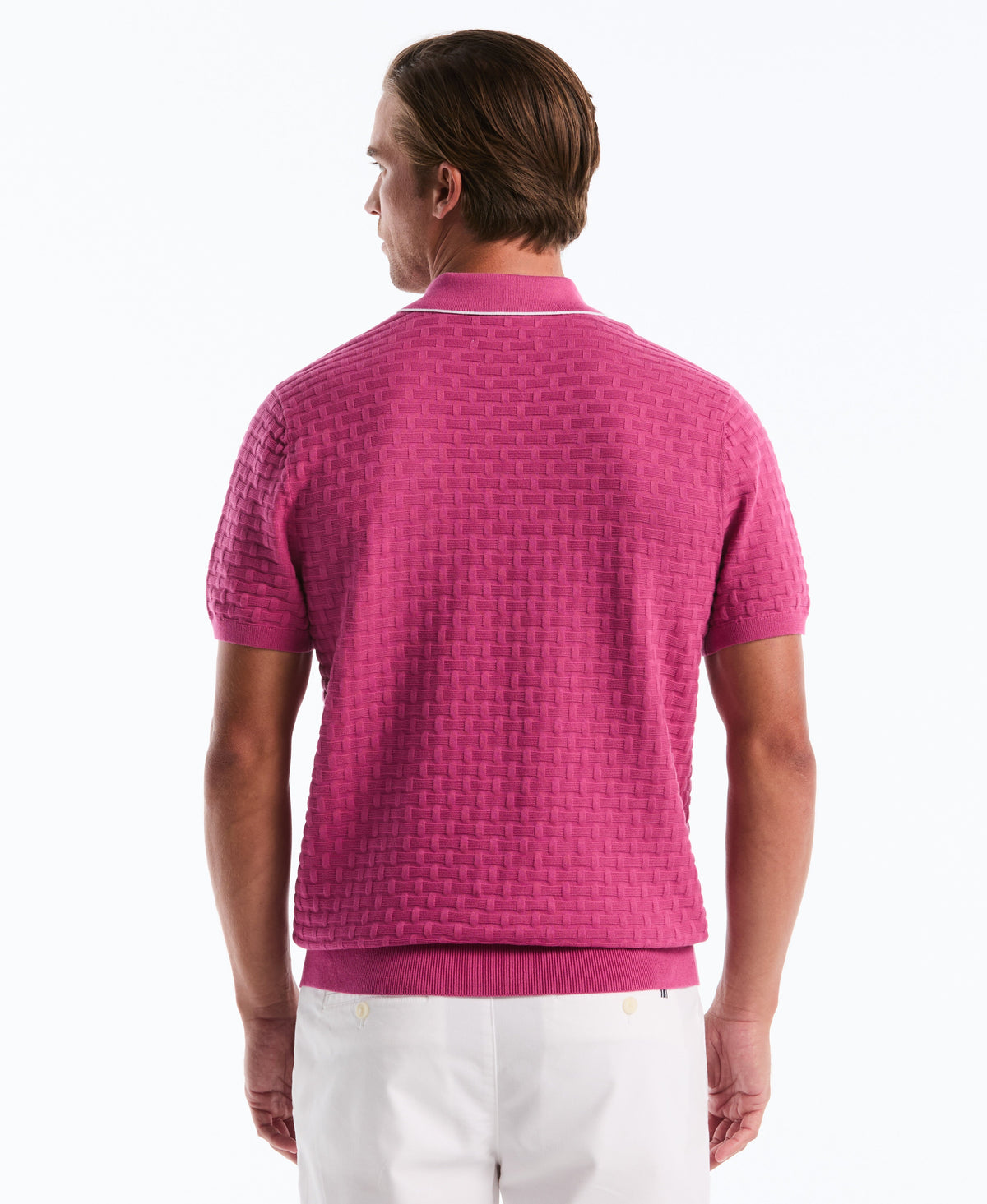 Links Quarter Zip Sweater Polo