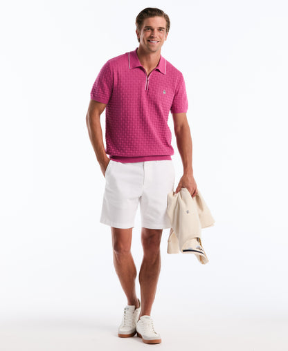 Links Quarter Zip Sweater Polo
