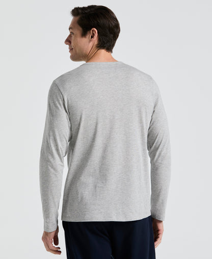 Long Sleeve Henley Shirt