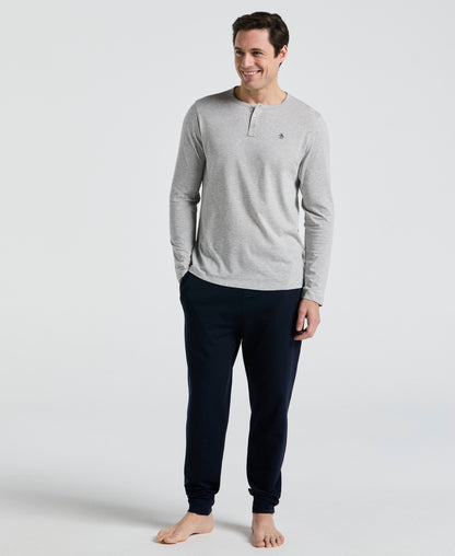 Long Sleeve Henley Shirt