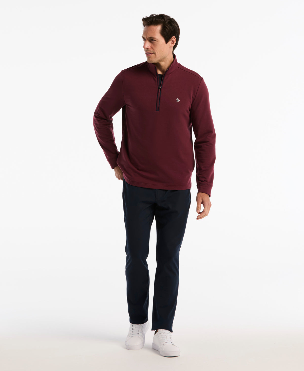 LuxTech™ Quarter Zip Earl Pull-Over