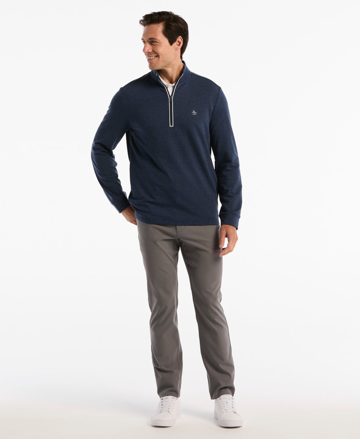 LuxTech™ Quarter Zip Earl Pull-Over