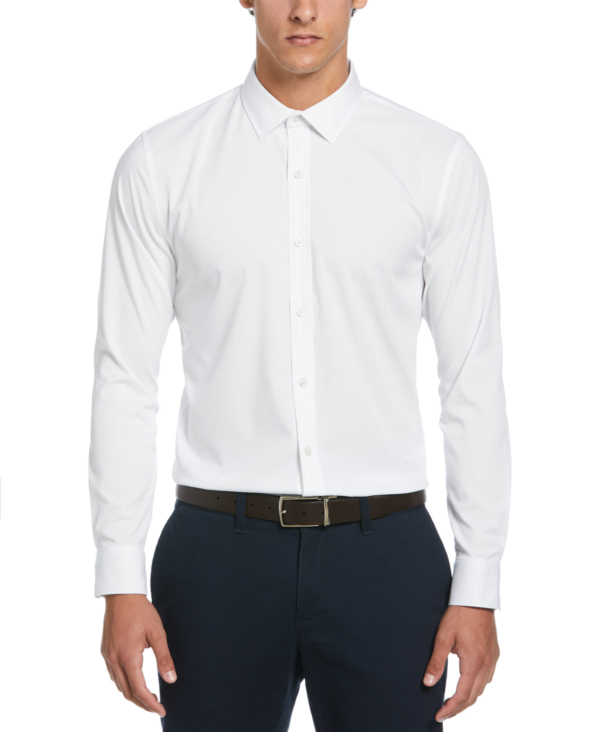 Mélange Floral Dress Shirt