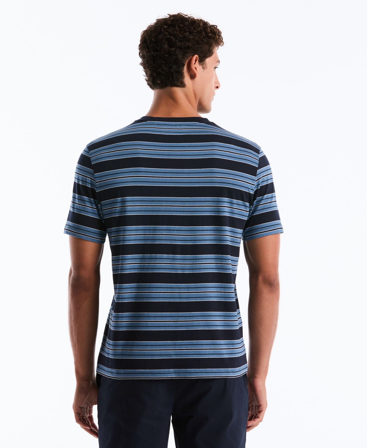 Multi-Striped Jersey Tee