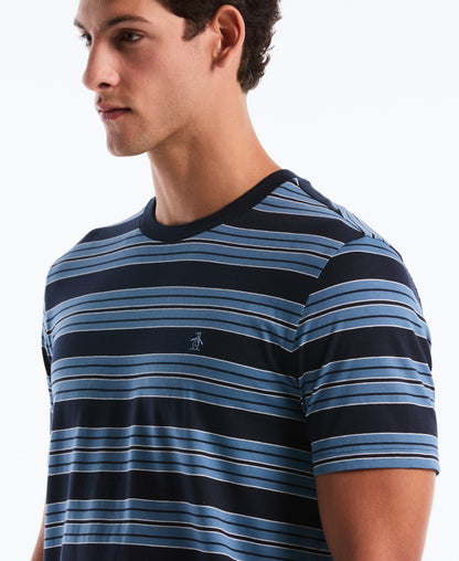 Multi-Striped Jersey Tee
