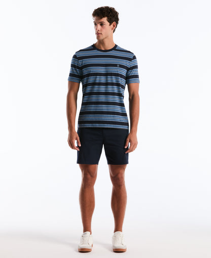 Multi-Striped Jersey Tee