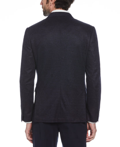 Navy Knit Blazer