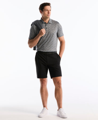 Neo Abstract Geo Golf Polo