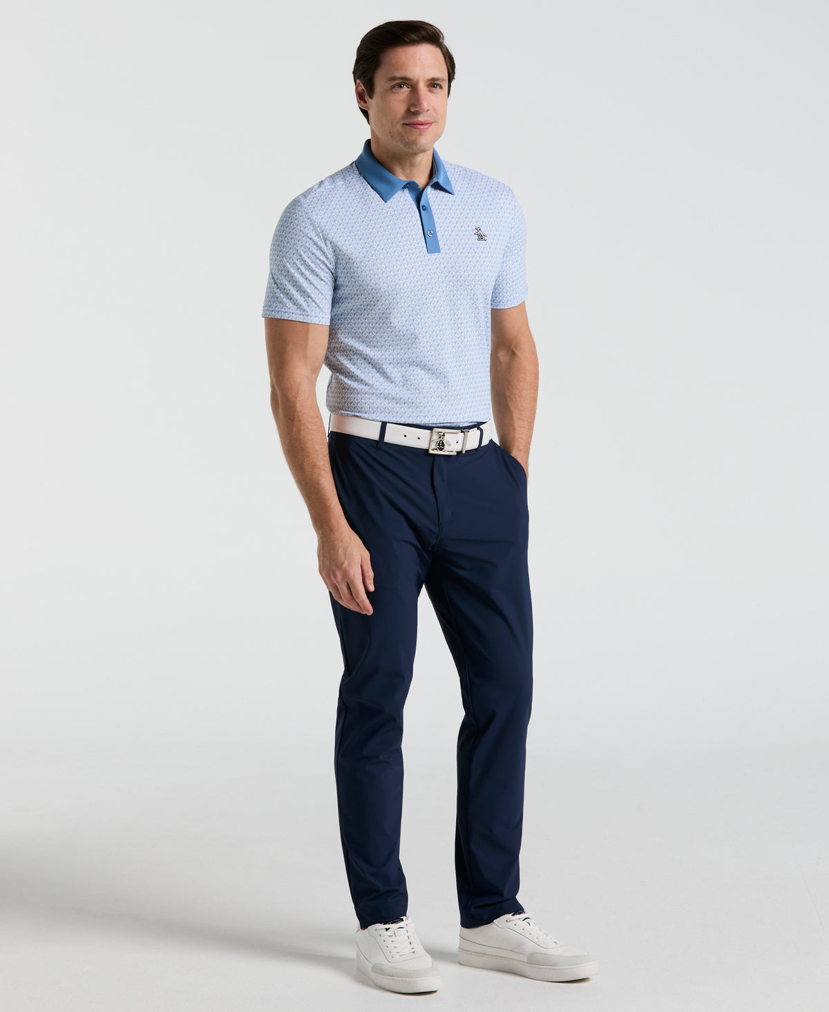 Pete's ParTech™ Tee Time Golf Polo