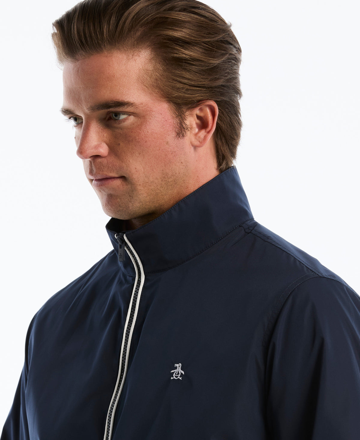 Piped Shell Windbreaker