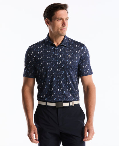 Printed Bartender Golf Polo